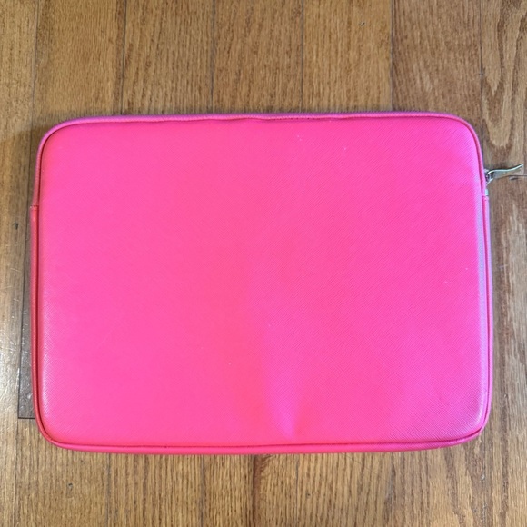 Kate Spade Pink Tablet Sleeve with Gold Zipper - Picture 2 of 5